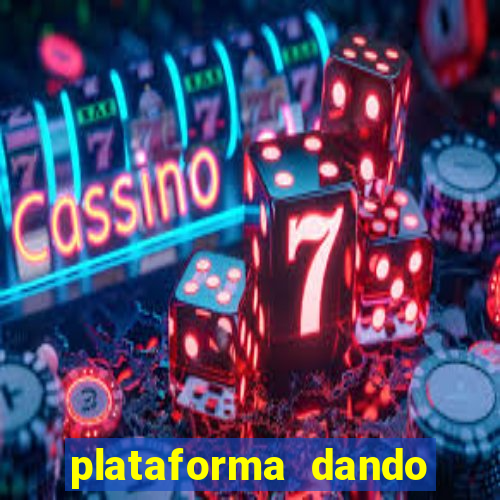 plataforma dando bonus de cadastro